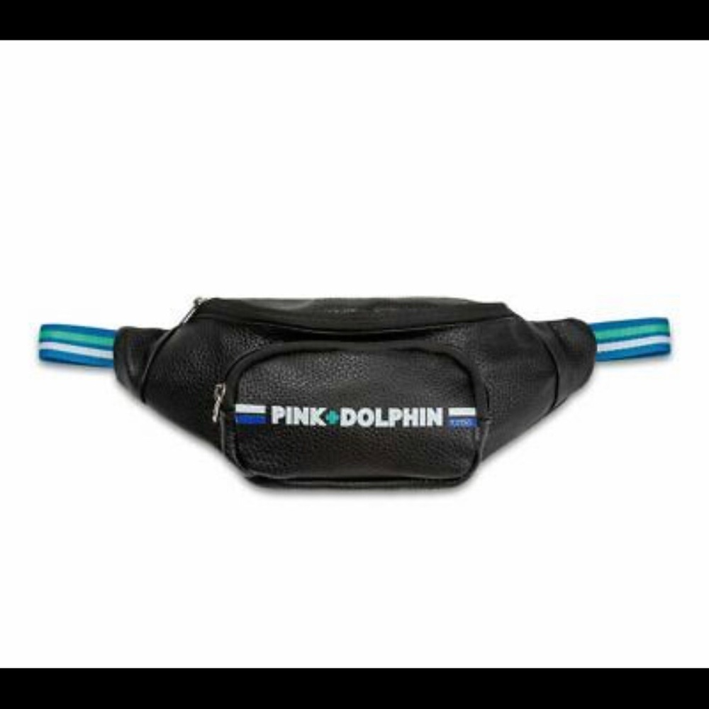 Pink Dolphin Funny Pack Black